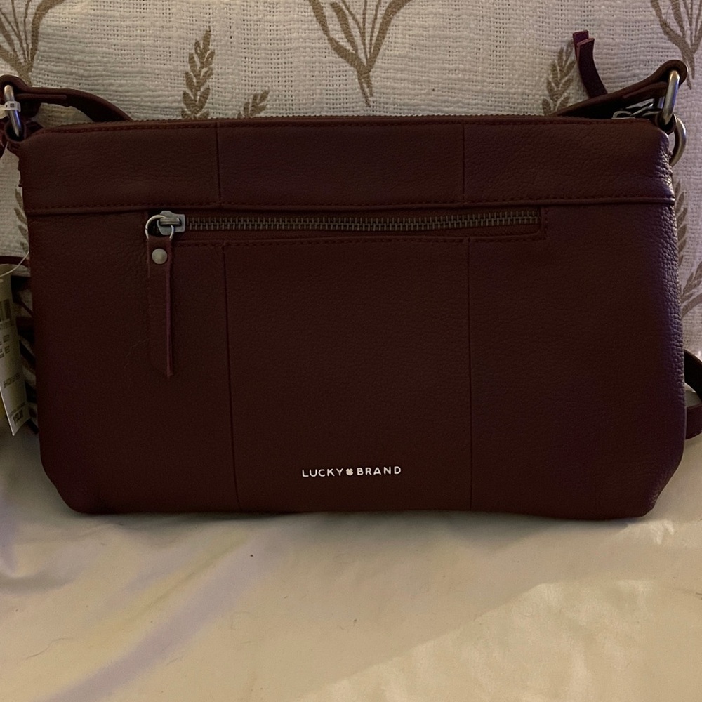Lucky Brand Rich Beet Color Crossbody Bag NWT Lucky Brand
